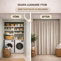 Slipp borra – sätt upp gardiner på minuter!